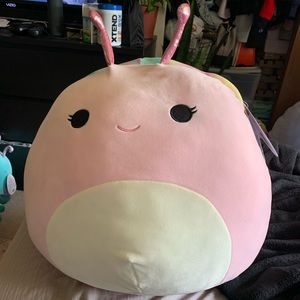 16” silvina the snail squishmallow